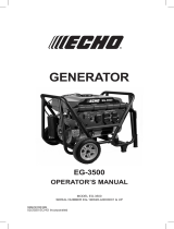 Echo EG-3500 User manual