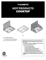 Dometic D21 Drop-in Cooktop Operating instructions