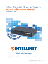 Intellinet 8-Port Gigabit Ethernet Switch Quick Instruction Guide