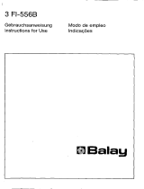 BALAY 3KE280IA/01 User manual