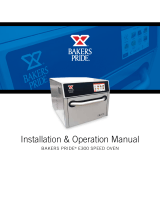 Bakers Pride E300 Speed Oven Owner's manual