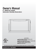 Generac 8 kW G0058822 User manual