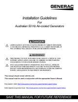 Generac 8 kVA 0068570 User manual