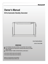 Generac 8 kVA G0062780 User manual