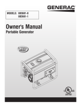 Generac GP1800 005981R0 User manual