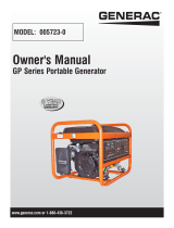 Generac GP1800 0057230 User manual