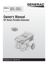 Generac GP5500 0057360 User manual