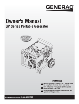 Generac GP5500 G0059395 User manual