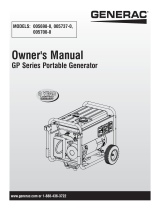 Generac GP6500 005700R0 User manual