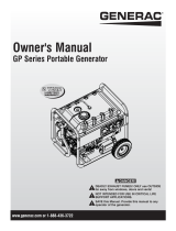 Generac GP6500E G0059412 User manual