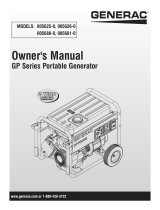 Generac GP7000E 005626R0 User manual