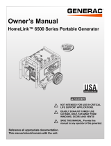 Generac 6500E G0068650 User manual