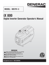 Generac iX800 0057913 User manual