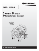 Generac XP4000 0056040 User manual