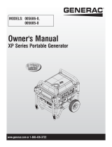 Generac XP6500E 005605R0 User manual