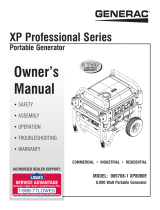 Generac XP8000E 0057081 User manual