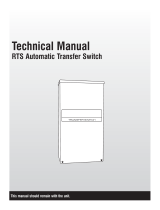 Generac 120/240V, 100A RTSN100J3S User manual