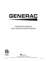 Generac 3000 PSI G0062280 User manual