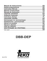 Teka DBB 90 Owner's manual