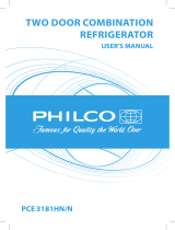Philco PCE 3181 HN Owner's manual