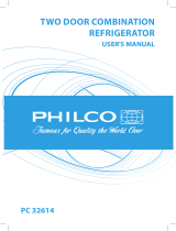 Philco PCE 32614 N Owner's manual
