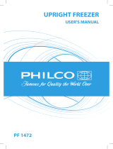 Philco PF 1472 Owner's manual