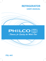 Philco PSL 441 Owner's manual