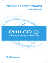 Philco PT 569 Maestro Owner's manual