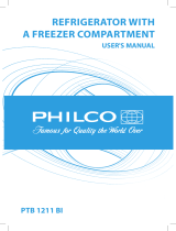 Philco PTB 1211 BI Owner's manual