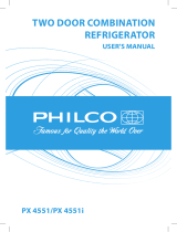 Philco PX 4551 I Owner's manual