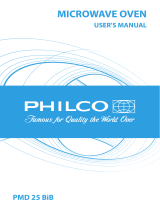 Philco PMD 25 BIB Owner's manual