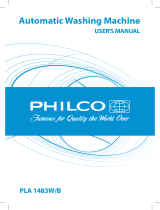 Philco PLA 1483b Owner's manual