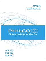 Philco POB 321 Owner's manual