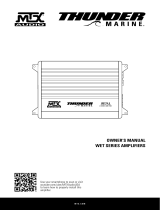 MTX Audio WET75-2 Owner's manual
