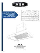 AGA 890, 990 & 1092 Pitched Hoods PH890 PH990 PH1090 Owner's manual