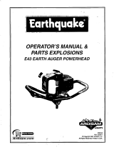 EarthQuake E43 User manual