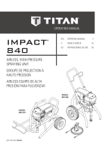 Titan Impact 840 User manual