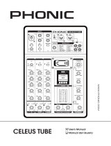 Phonic CELEUS TUBE User manual