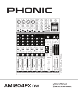 Phonic AM 1204FX RW User manual