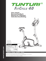 Tunturi FitCycle 40 Owner's manual