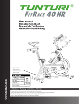 Tunturi FitRace 40 HR Owner's manual