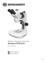 Bresser Science ETD-201 8-50x Trino Zoom Stereo-Microscope Owner's manual