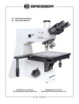 Bresser Science MTL 201 50-800x Microscope Owner's manual