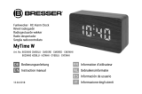 Bresser MyTime W Color LED RC Alarm Clock Owner's manual