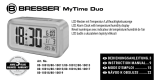 Bresser MyTime Duo Alarm Clock black Owner's manual