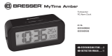 Bresser MyTime Amber radio controlled Alarm Clock Owner's manual