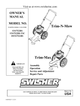 Swisher DST67522BS Owner's manual