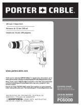 Porter Cable PC600D User manual