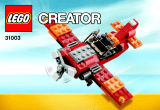 Lego Creator 31003 v39 Red Rotors 2 Owner's manual