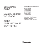 Thermador  T24UW900RP  User manual